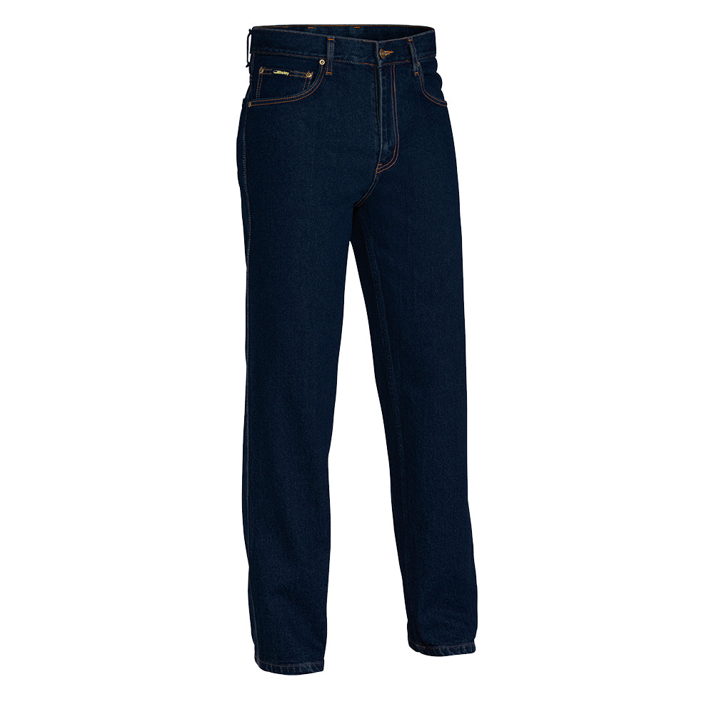 Bisley BP6050 Rough Rider Denim Jeans Vivid Workwear
