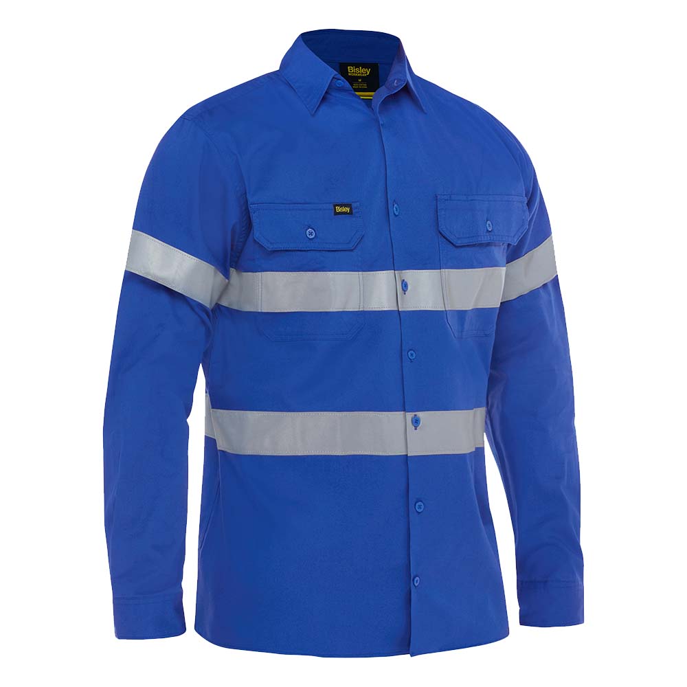 Bisley Workwear Long Sleeve Cool Lightweight Vented Shirt BS6396T
