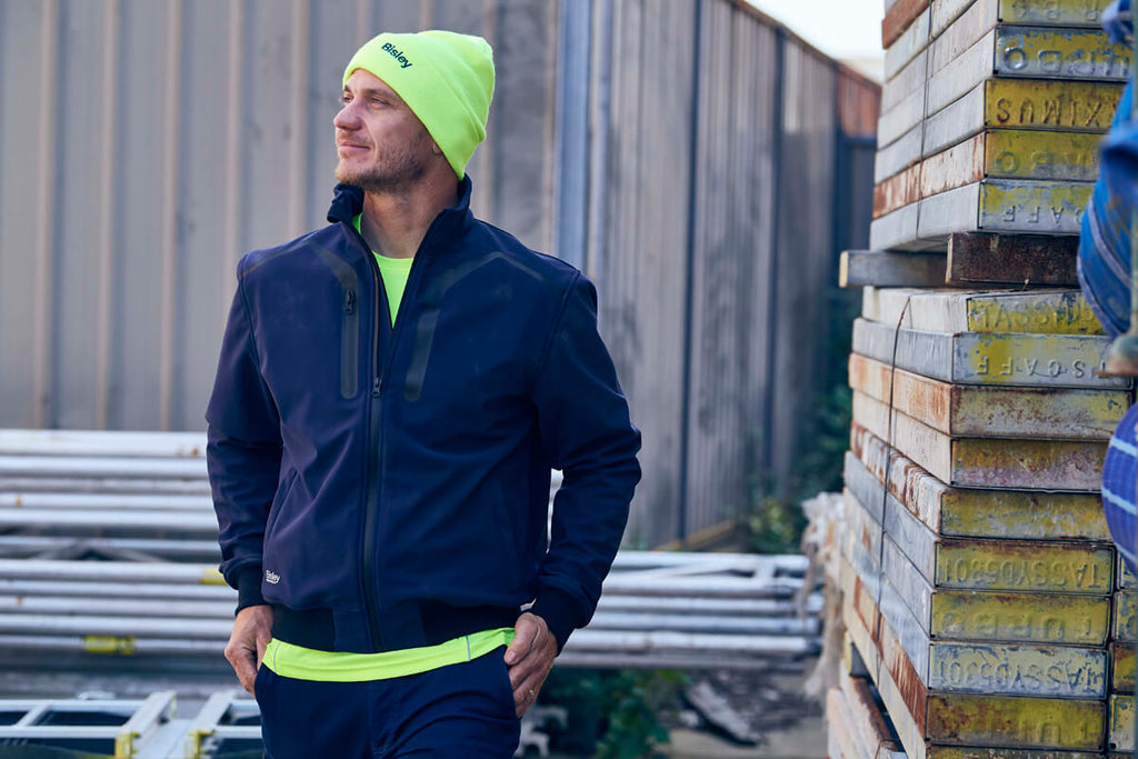 Bisley BBEAN55 Acrylic Beanie Yellow