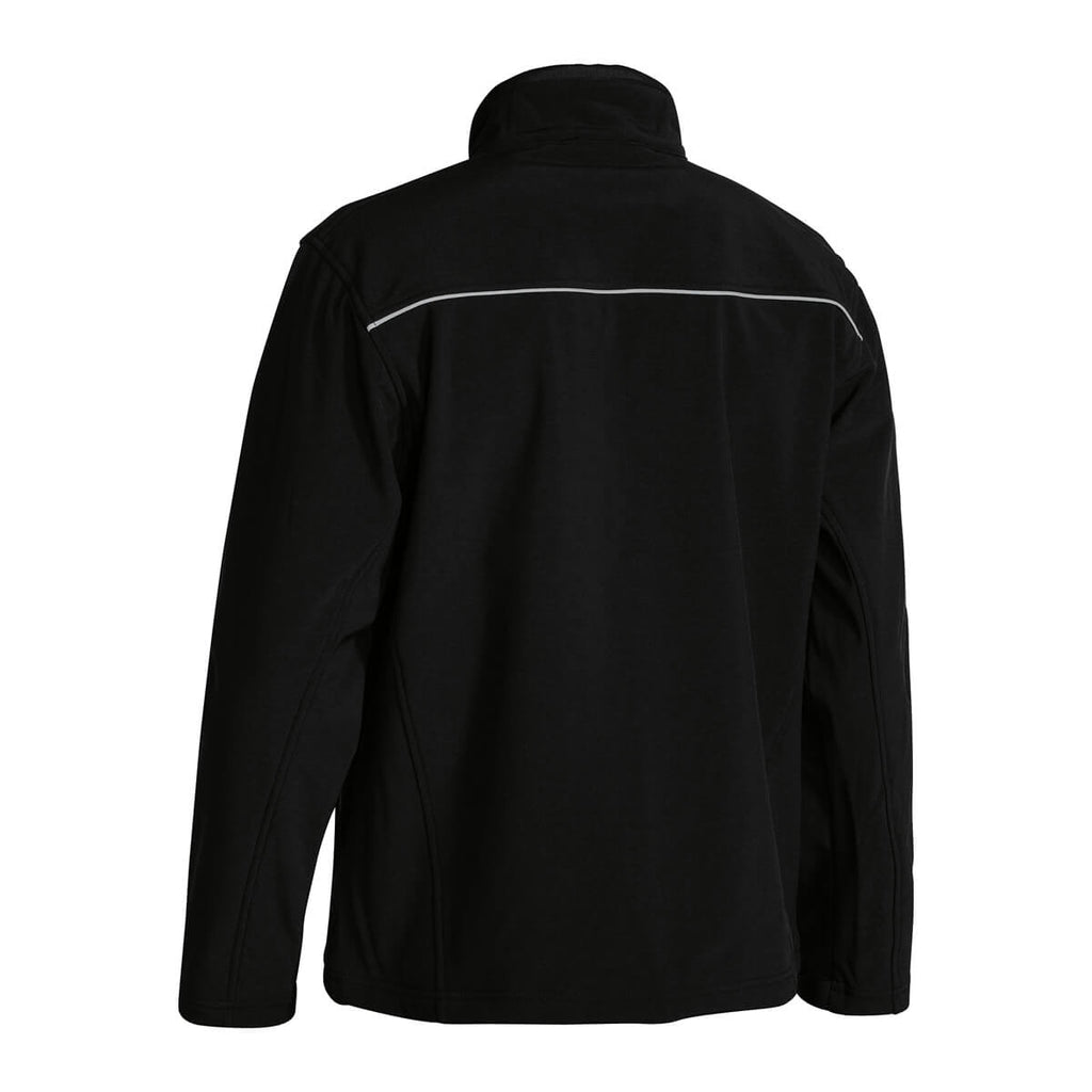 Bisley BJ6060 Soft Shell Jacket Black View 02