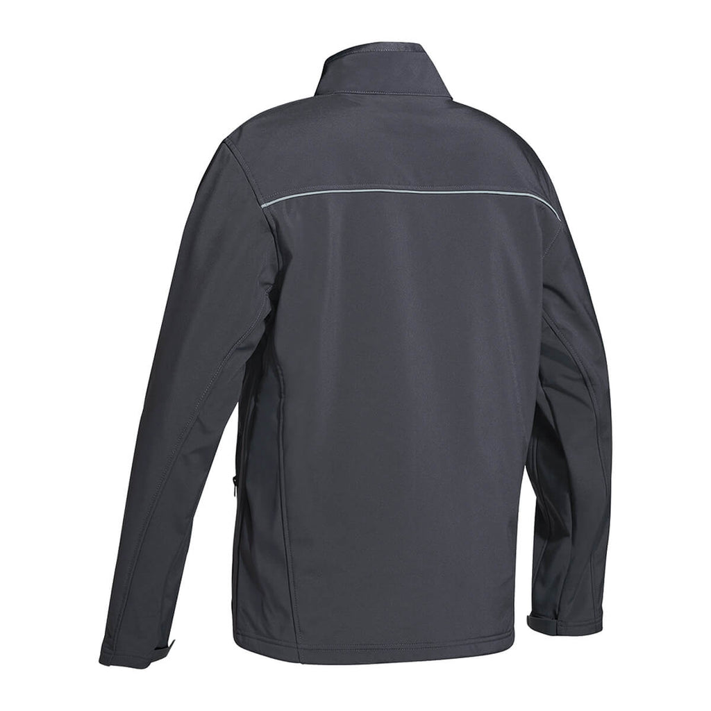 Bisley BJ6060 Soft Shell Jacket Charcoal View 02