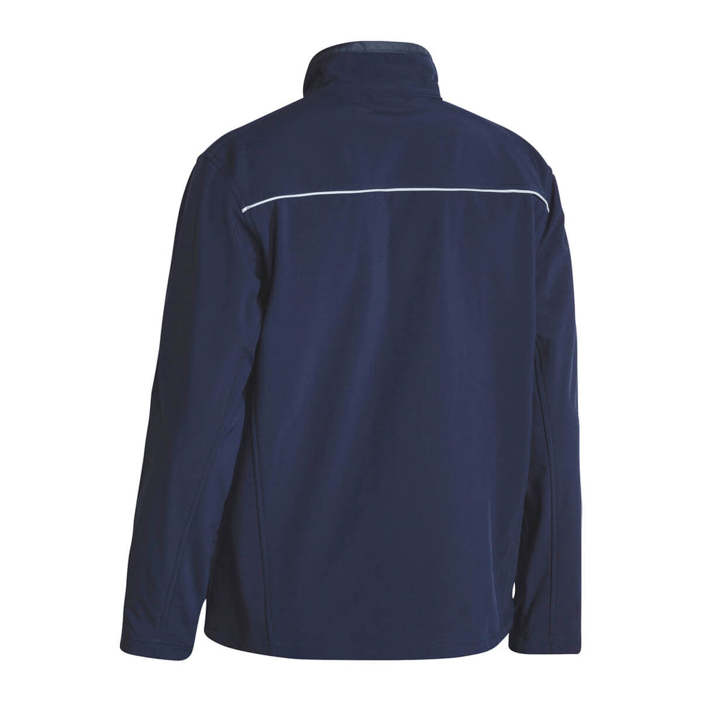 Bisley BJ6060 Soft Shell Jacket Navy View 02
