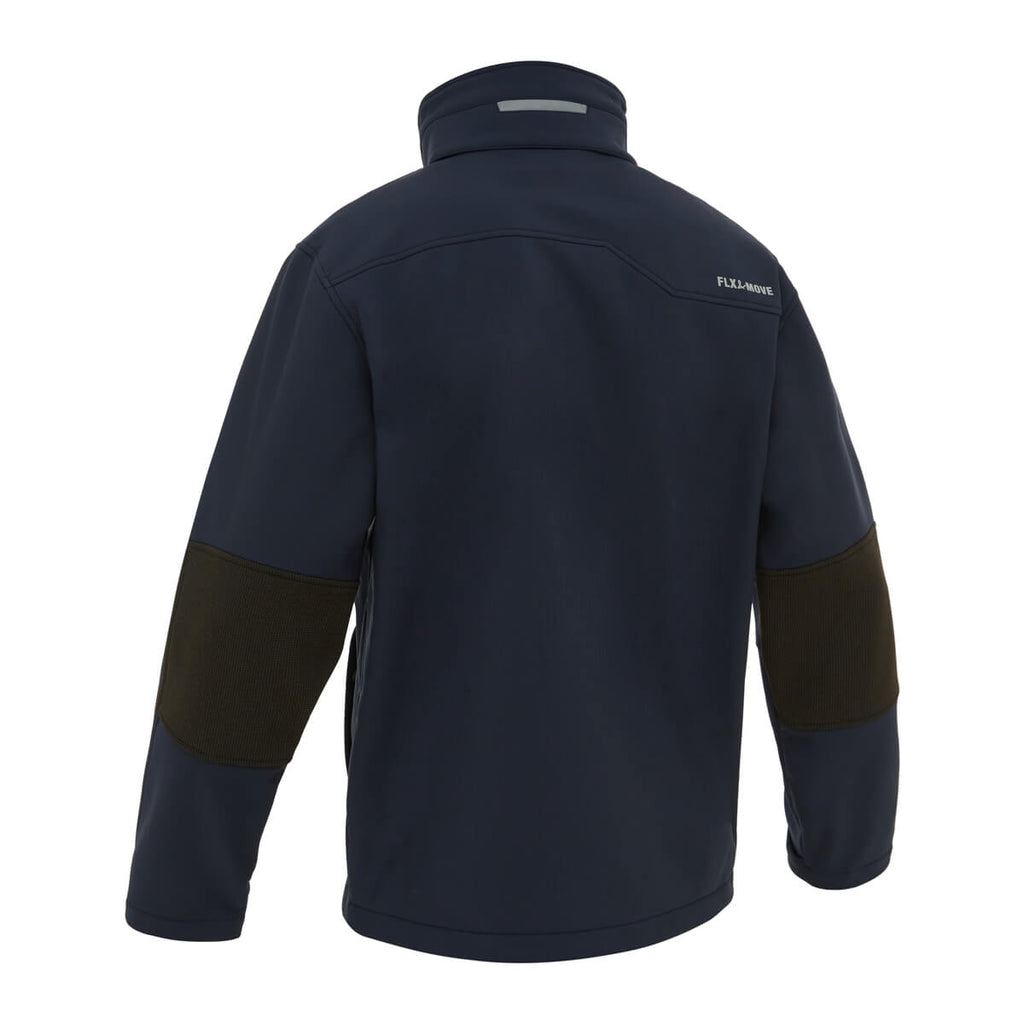 Bisley BJ6570 Hooded Soft Shell Jacket Navy View 02