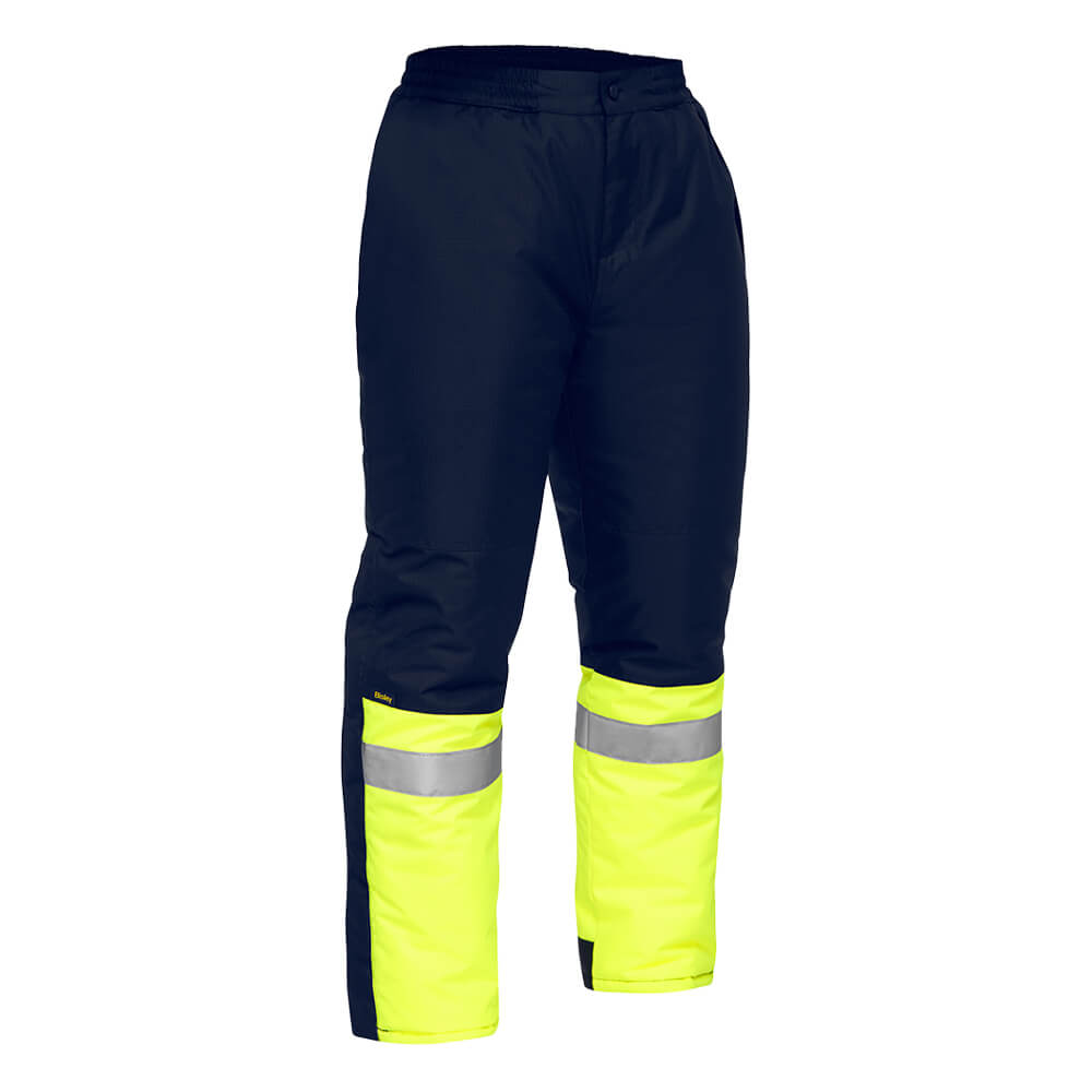 Bisley BP6451T Stretch Elastic Waist Taped Cargo Pants Yellow/Navy – Vivid  Workwear