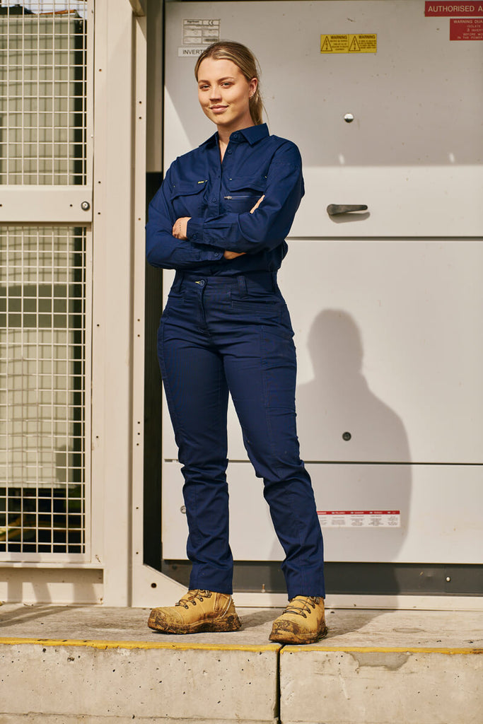 Bisley Bisley BPCL6150 Ladies X Airflow Vented Cargo Pants Navy View 19