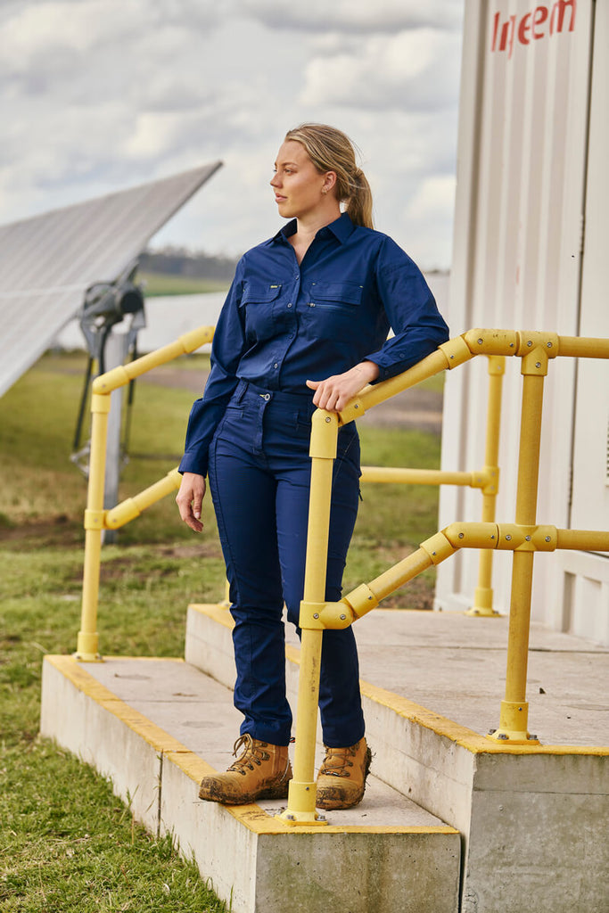 Bisley Bisley BPCL6150 Ladies X Airflow Vented Cargo Pants Navy View 21