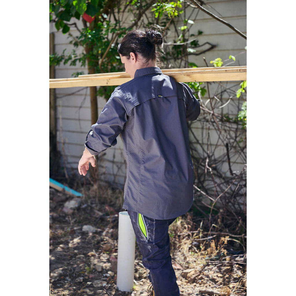 Bisley Bisley BPCL6150 Ladies X Airflow Vented Cargo Pants Navy View 30