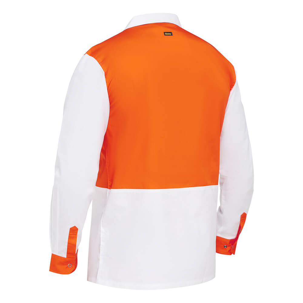 Bisley BS6405 Orange_White Back