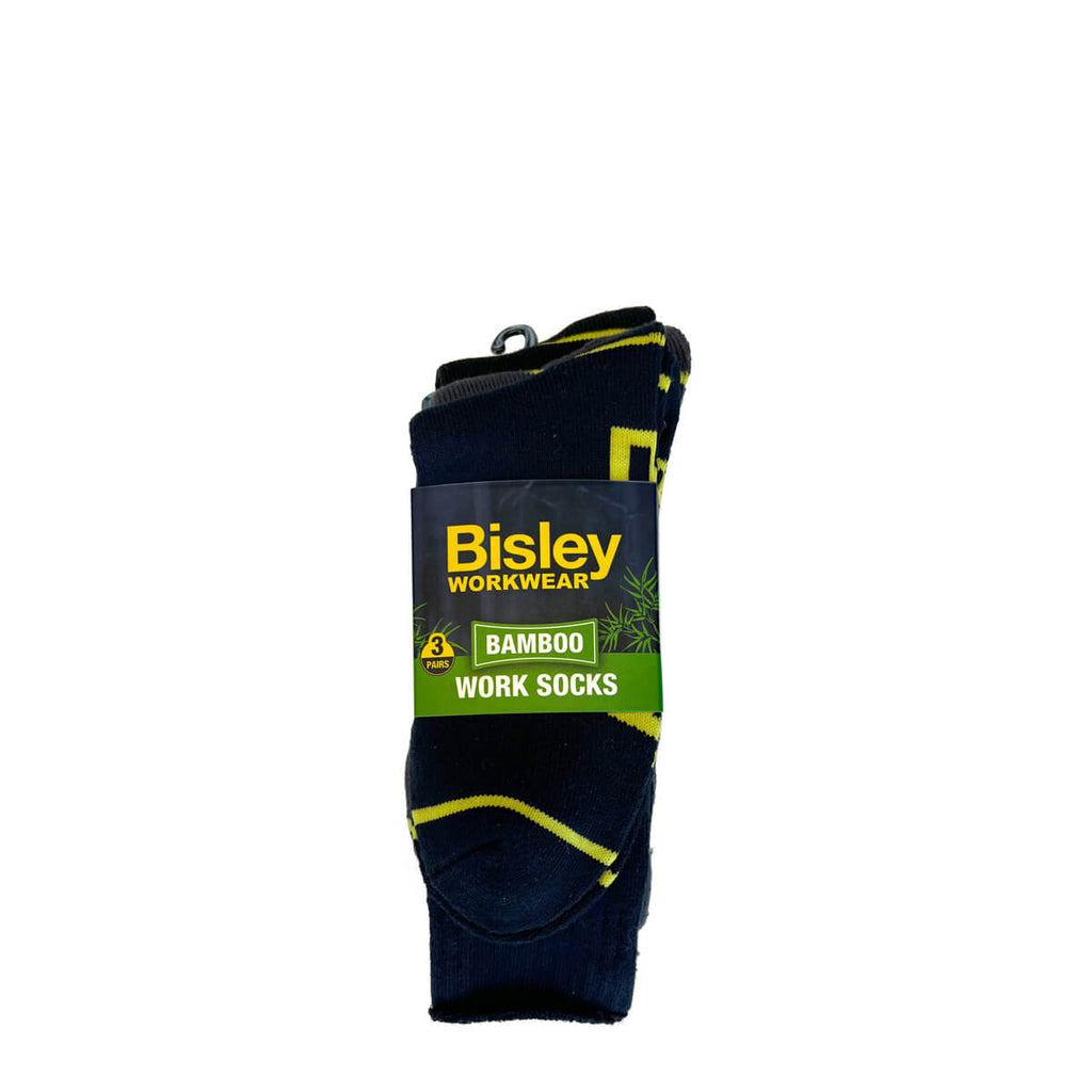 Bisley BSX7020 Bamboo Work Socks 3 Pack