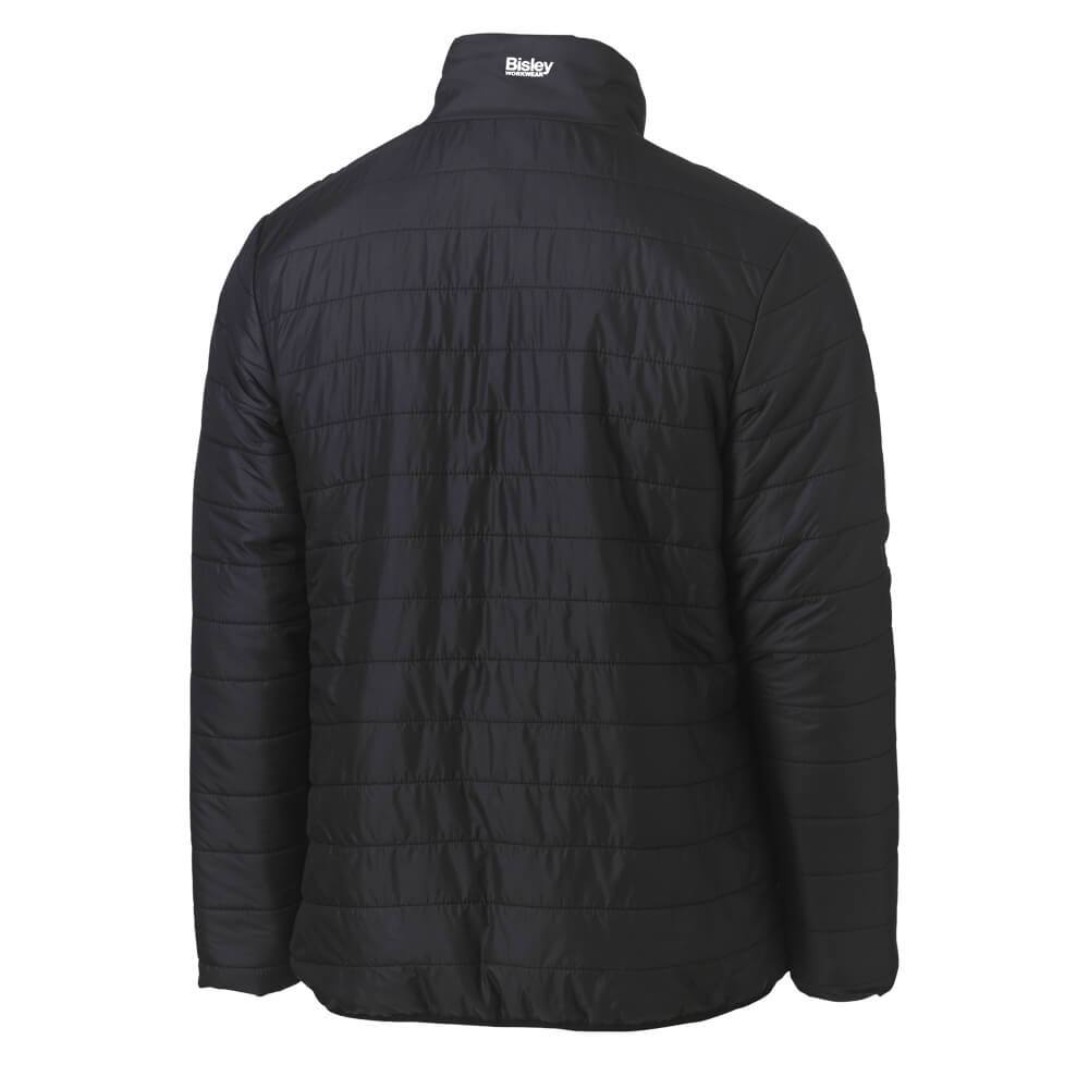 Bisley BJ6350HT Hi-Vis Taped Reversible Puffer Jacket Orange