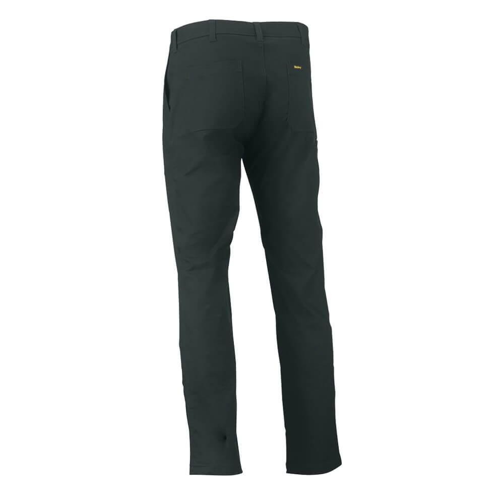 Bisley Stretch Cotton Drill Work Pants Black – Vivid Workwear