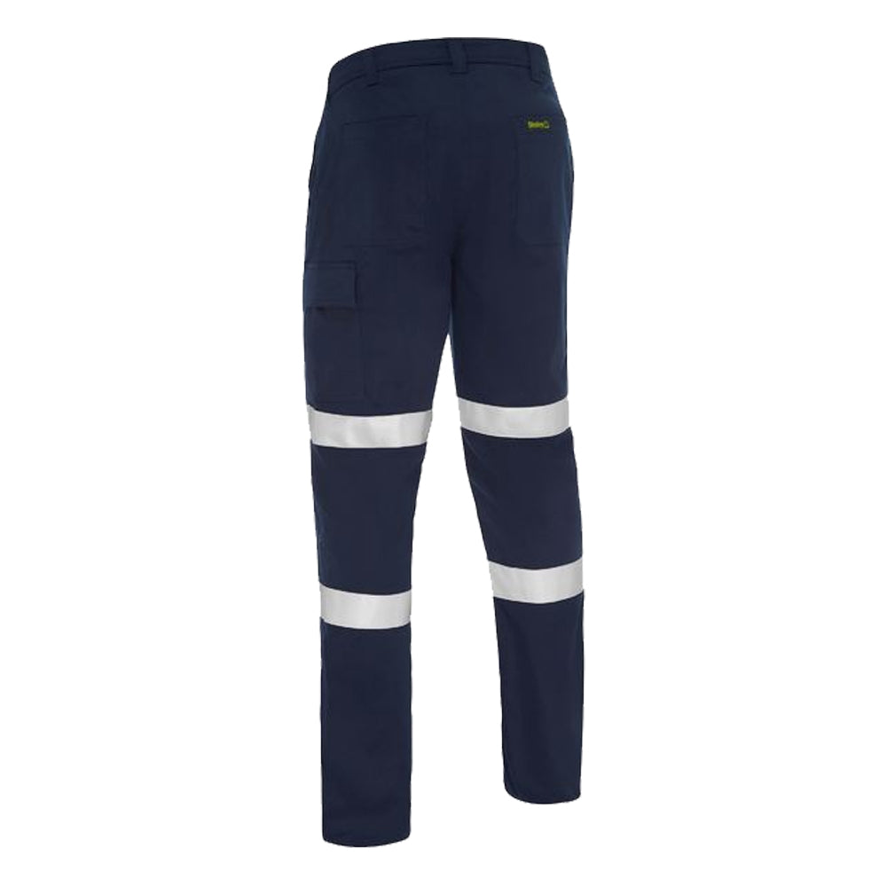Bisley BPC6088T Taped Biomotion Recycled Cargo Pants Navy Back