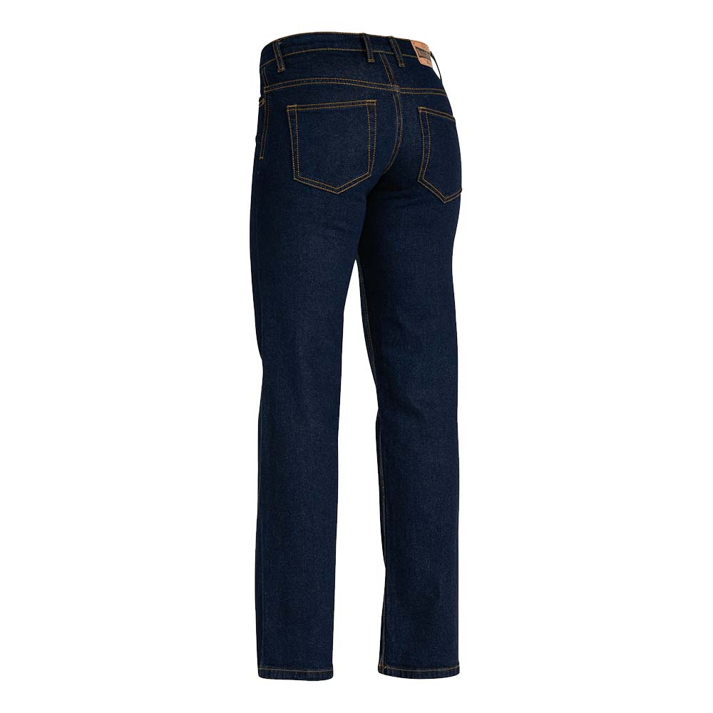 Bisley BPL6712 Ladies Stretch Denim Jeans Back