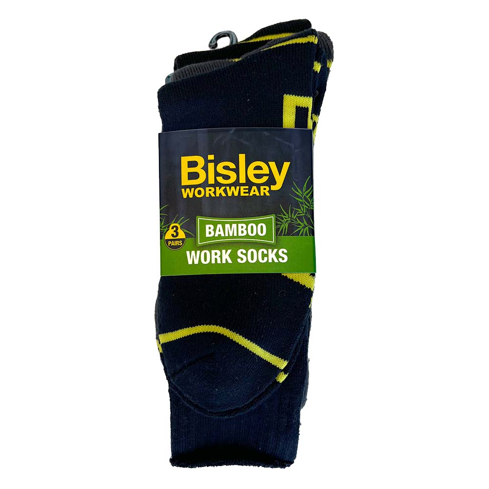 Bisley BSX7020 Bamboo Work Socks 3 Pack